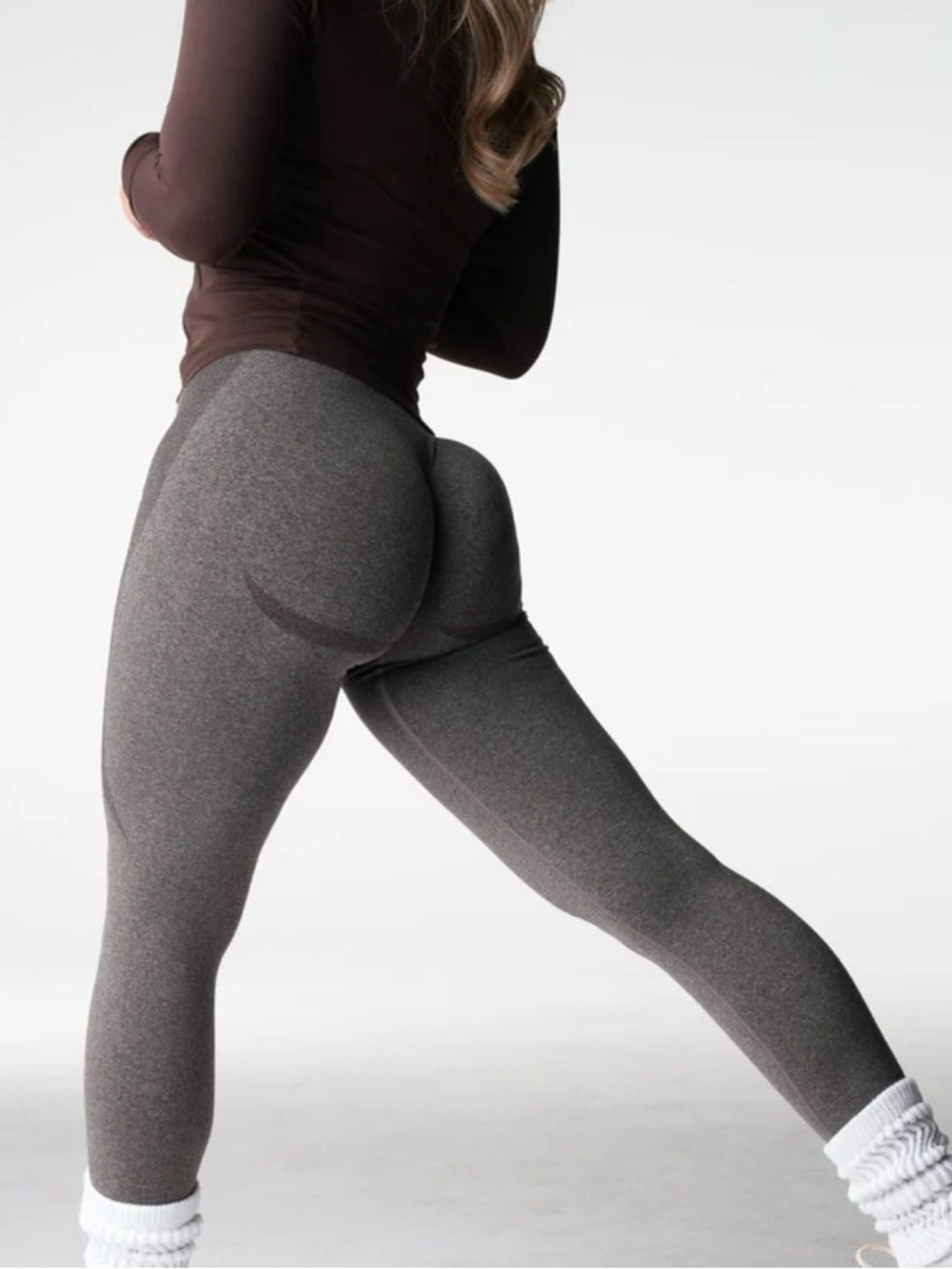 NWT NVGTN Black Speckle Contour Leggings